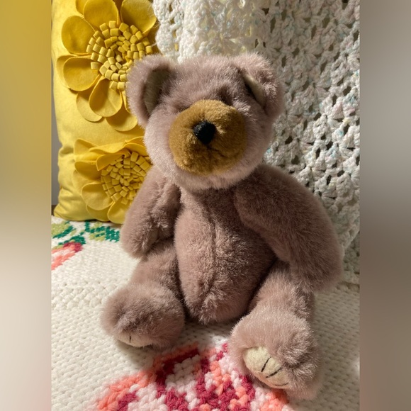 Other - Vintage Jointed Plush Teddy Bear - Eclectic Cottagecore